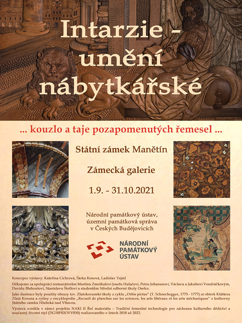 Plakat vystavy Intarzie umeni nabytkarske mt_ignore